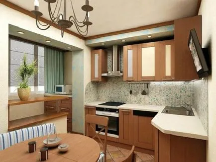 Design de bucătărie cu balcon fotografie, ieșire, balcoane interioare, o bucătărie mică, reparații și planificare (proiectarea bucătărie cu un balcon) Design de bucătărie cu balcon fotografie, ieșire, balcoane interioare, o bucătărie mică, și de planificare reparații,