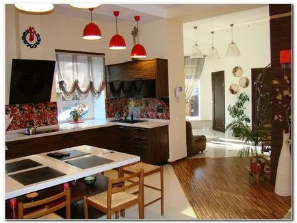 Design de bucătărie cu o cameră de zi, sfaturi de design (foto), bucătărie de design, design interior, reparații, foto (bucatarie) Design de bucătărie cu o cameră de zi, sfaturi de design (foto), bucătărie de design, design interior, reparații, fotografii