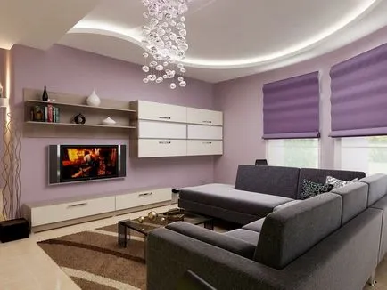 Design de interior de viață modern - stiluri, soluții, fotografie