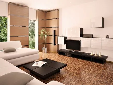 Design de interior de viață modern - stiluri, soluții, fotografie