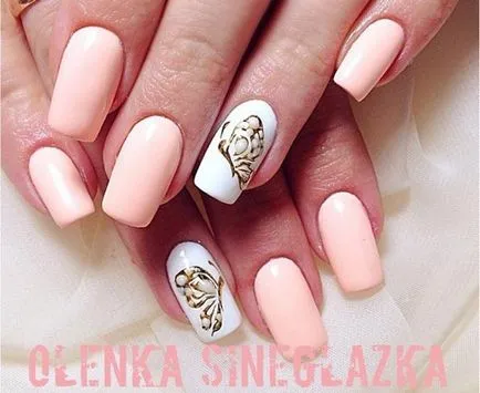 Cuie Design gel de lac 30 fotografie tutoriale video de manichiură elegant