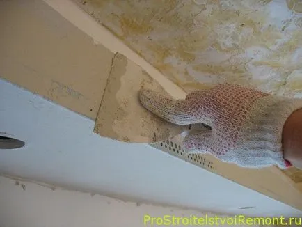 Plafonul cu mâinile sale, despre construcția și repararea