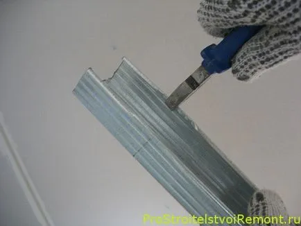 Plafonul cu mâinile sale, despre construcția și repararea