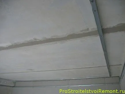 Plafonul cu mâinile sale, despre construcția și repararea