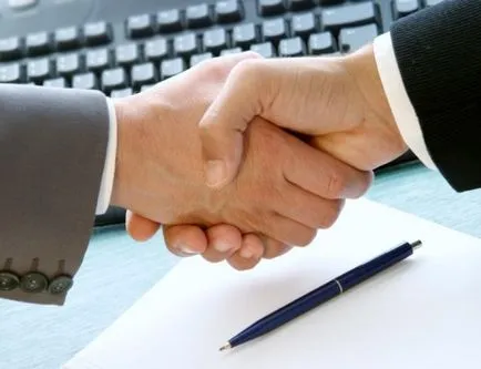 de intenție și un formular de contract de probă