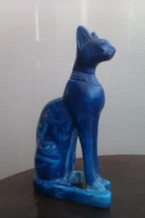 statuie egipteană pisica, pisica mea favorit Thai
