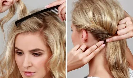 coafura elegant, cu bucle pe partea (foto și video) (păr) coafura elegant, cu bucle pe partea (foto și video)