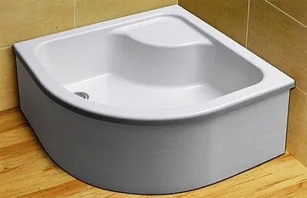 tava de duș, cum să instalați corect tava de duș, sfaturi utile, face propriile lor mâini