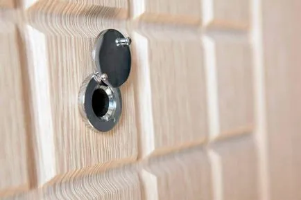 Peephole videoglazok și alte forme, instrucțiuni de modul de instalare, dimensiunea, video și fotografii