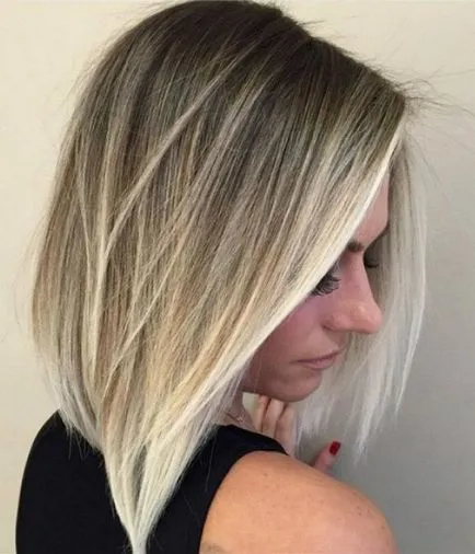 Efectul blond ars părul și părul de culoare închisă (foto)