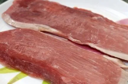 Escalop de carne de porc (într-o tigaie în cuptor), rețete cu fotografii