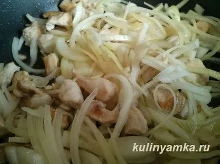 Fasole cu pui si legume (legume) Fasole cu carne de pui și legume