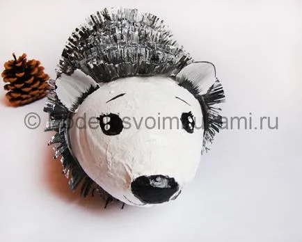 Arici de sticle din plastic cu propriile lor mâini (Hedgehog) Arici de sticle din plastic cu propriile lor mâini