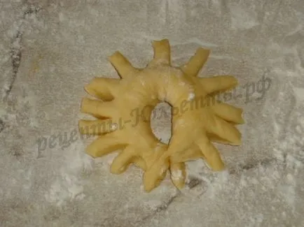 role Form cu fotografii ca o frumoasă chifle turnate din aluat de drojdie (formular) Forma sub formă de rulouri cu fotografii ca o frumoase chifle turnate din aluat de drojdie