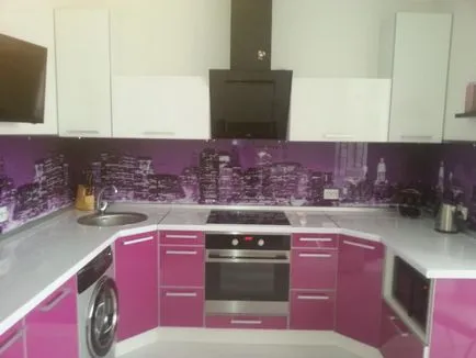 Design Violet bucătărie, o combinație de culori (70 foto reale), bucătărie de design, design interior, reparații, fotografie (design bucătărie violet) Design Violet bucătărie, o combinație de culori (70 foto reale), bucătărie de design, design interior, reparații, fotografii