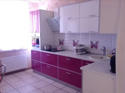 Design Violet bucătărie, o combinație de culori (70 foto reale), bucătărie de design, design interior, reparații, fotografie (bucatarie violet) Design Violet bucătărie, o combinație de culori (70 foto reale), bucătărie de design, design interior, reparații, fotografii