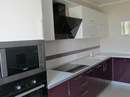 Design Violet bucătărie, o combinație de culori (70 foto reale), bucătărie de design, design interior, reparații, foto (Design) Design Violet bucătărie, o combinație de culori (70 foto reale), bucătărie de design, design interior, reparații, fotografii