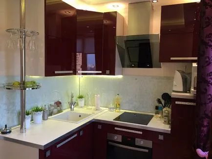 Design Violet bucătărie, o combinație de culori (70 foto reale), bucătărie de design, design interior, reparații, foto (Design) Design Violet bucătărie, o combinație de culori (70 foto reale), bucătărie de design, design interior, reparații, fotografii