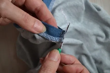 T-Shirt cu propriile mâini, T-shirt femei de cusut de țesături tricotate