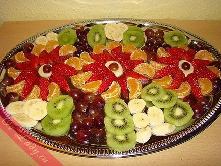 Feliere fructe sau frumos tăiate și fructe ambalaj