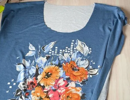 T-Shirt cu propriile mâini, T-shirt femei de cusut de țesături tricotate