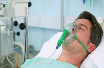 accident vascular cerebral hemoragic - comă ca urmare a atacului grele