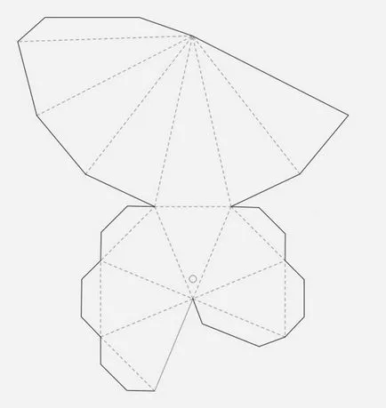 idei decor Geometrie și scheme pentru crearea de decorațiuni interioare din hârtie - Masters Fair -