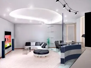 Camera de zi, fără ferestre - designul și interior al camerei