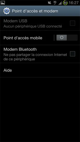 Instrucțiuni privind modul de utilizare a Galaxy S3 ca modem