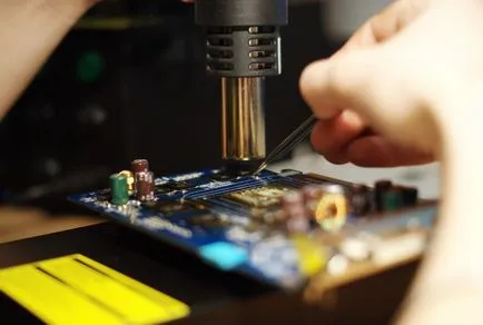 Instrucțiuni de încălzire și de memorie chips-uri GPU placa video