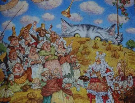 Ilustrații la poveste pisoiul imagini (Boots) Ilustrații la poveste Motanul încălțat Imagini