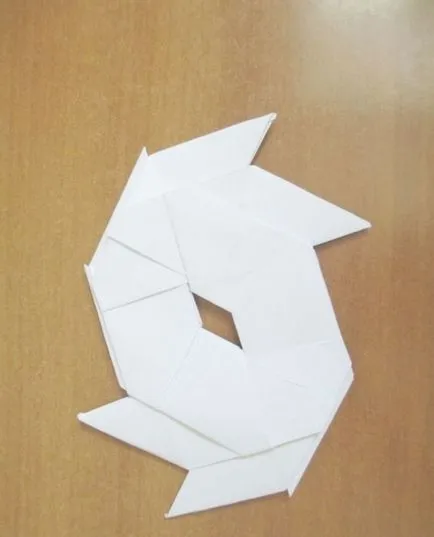 Cum sa faci o shuriken de hârtie (face shuriken de hârtie) Cum sa faci o shuriken de hârtie