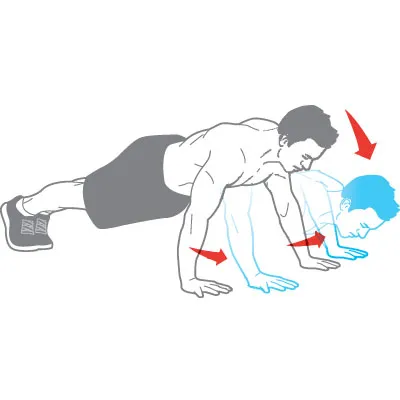 Swing piept fără gantere și haltere - exerciții - sala de fitness - viata barbatesc