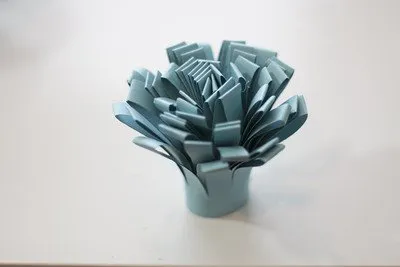Cum de a face flori mari de hartie, idei creative locale - meșteșuguri - ateliere - diy