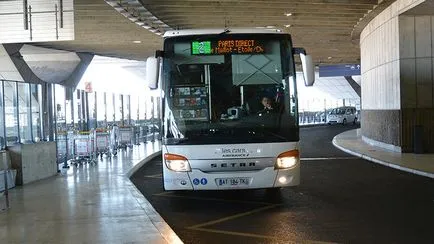 Cum se ajunge la centrul de la aeroportul Paris Charles de Gaulle