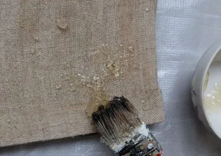 Panza amorsat pentru ulei, linteum (ulei panza amorsat) Cum prim-o pânză de petrol, linteum