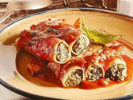 Ca cannelloni umplute - reteta cu diferite umpluturi (diverse) Ca cannelloni umplute - reteta cu diferite umpluturi