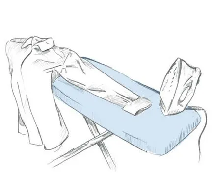 Cum de fier un tricou cu mâneci scurte sau lungi manuale, video și fotografii