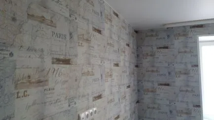 Cum să clei tapet metru lipirea non-țesute corect cu propriile lor mâini video taping larg