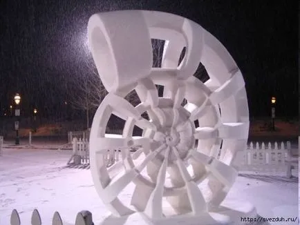 Cum de a sculpta cifrele de zăpadă