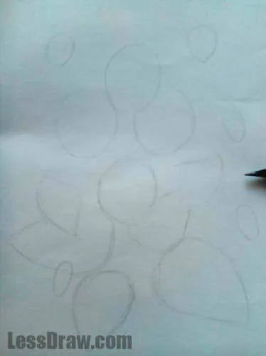 Cum de a desena etape creion violet, lessdraw
