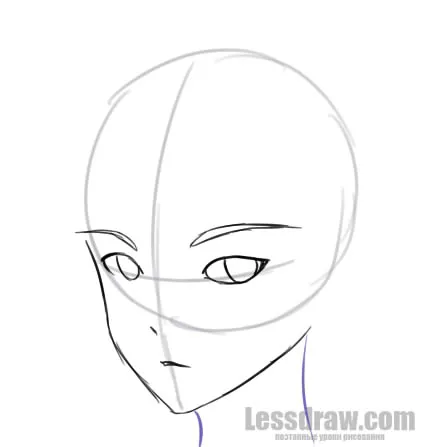 Cum să atragă băiat anime treptat, lessdraw (Anime) Cum să atragă băiat anime treptat, lessdraw