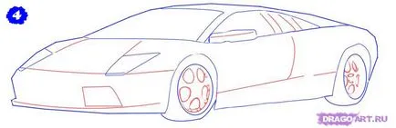 Cum să elaboreze un creion etape lamborghini
