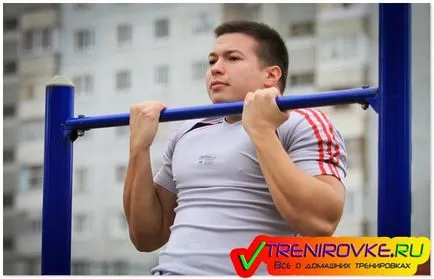 Cum de a construi biceps de pe bara - de formare, de pompare, kprazhneniya