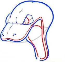 Cum de a desena un creion șarpe 1 (trage) Cum de a desena un creion șarpe 1