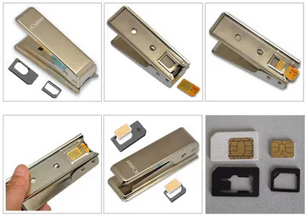 După cum se taie sim-card de sub nano-SIM și micro-SIM (culturi) Cum să taie cartela SIM pentru nano-SIM și micro-SIM