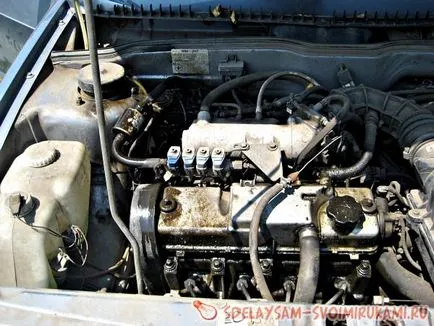 Cum se curata motorul masinii singur, o clasă de master, cu propriile lor mâini