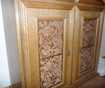 Cum de a actualiza un dulap vechi, cu mâinile sale idei creative pentru acasă