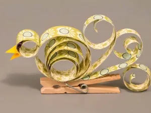 Cum sa faci o pasăre tri-dimensională de hârtie obișnuită sau origami (pasăre) Cum sa faci o pasăre tri-dimensională de hârtie obișnuită sau origami