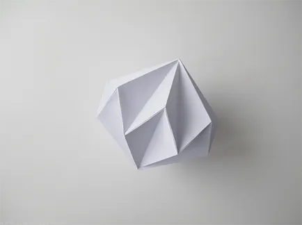 Cum de a face hârtie origami diamant (do) Cum de a face diamant de hârtie origami